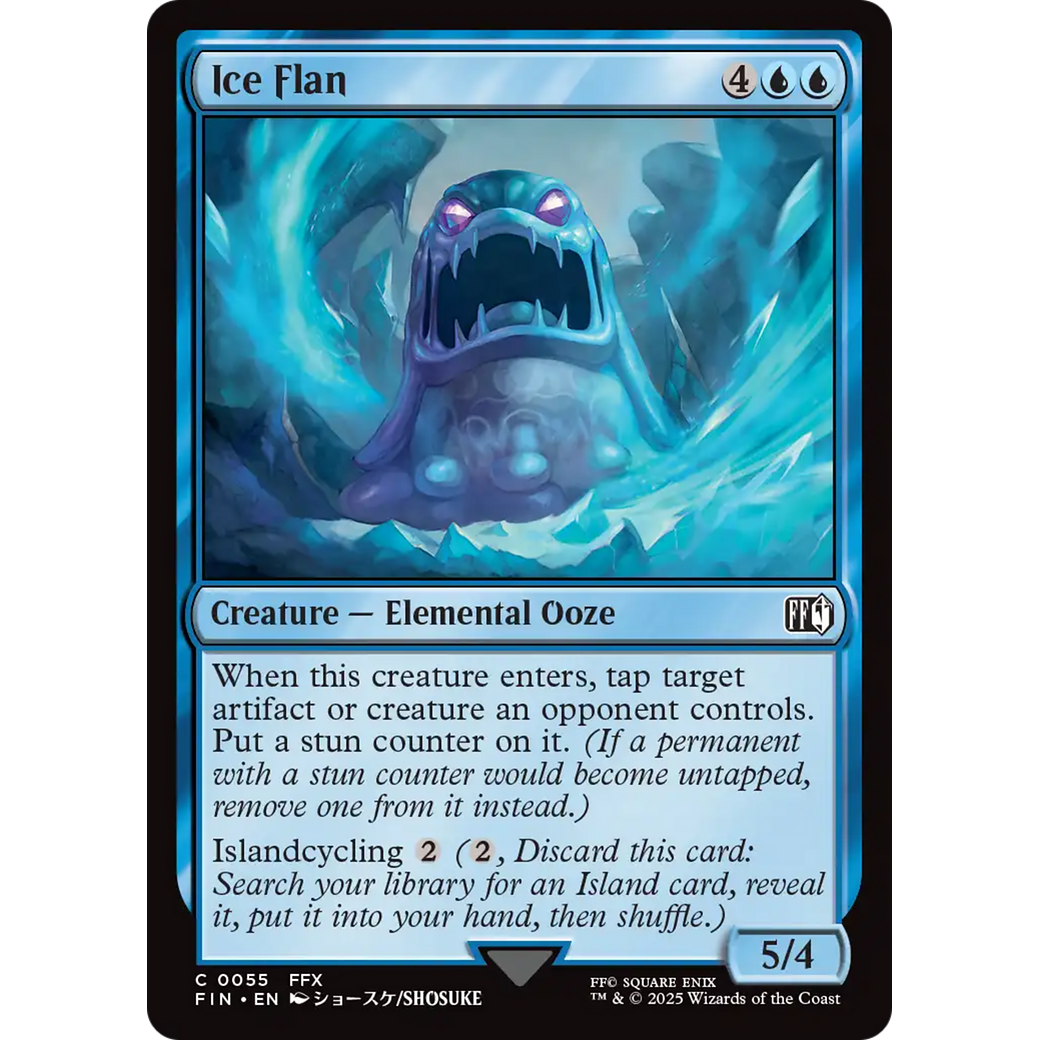 Ice Flan (FIN-055) - FINAL FANTASY