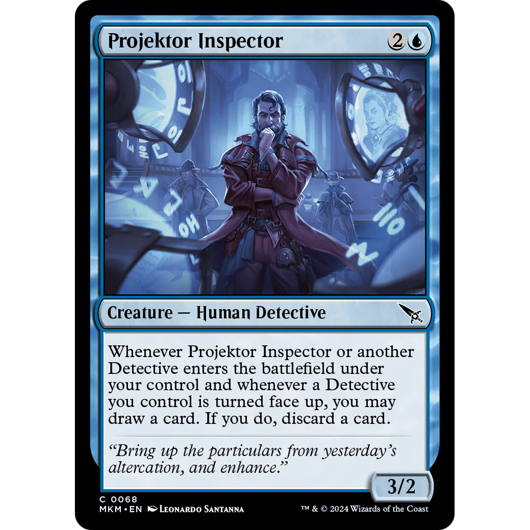Projektor Inspector (MKM-068) - Murders at Karlov Manor Foil