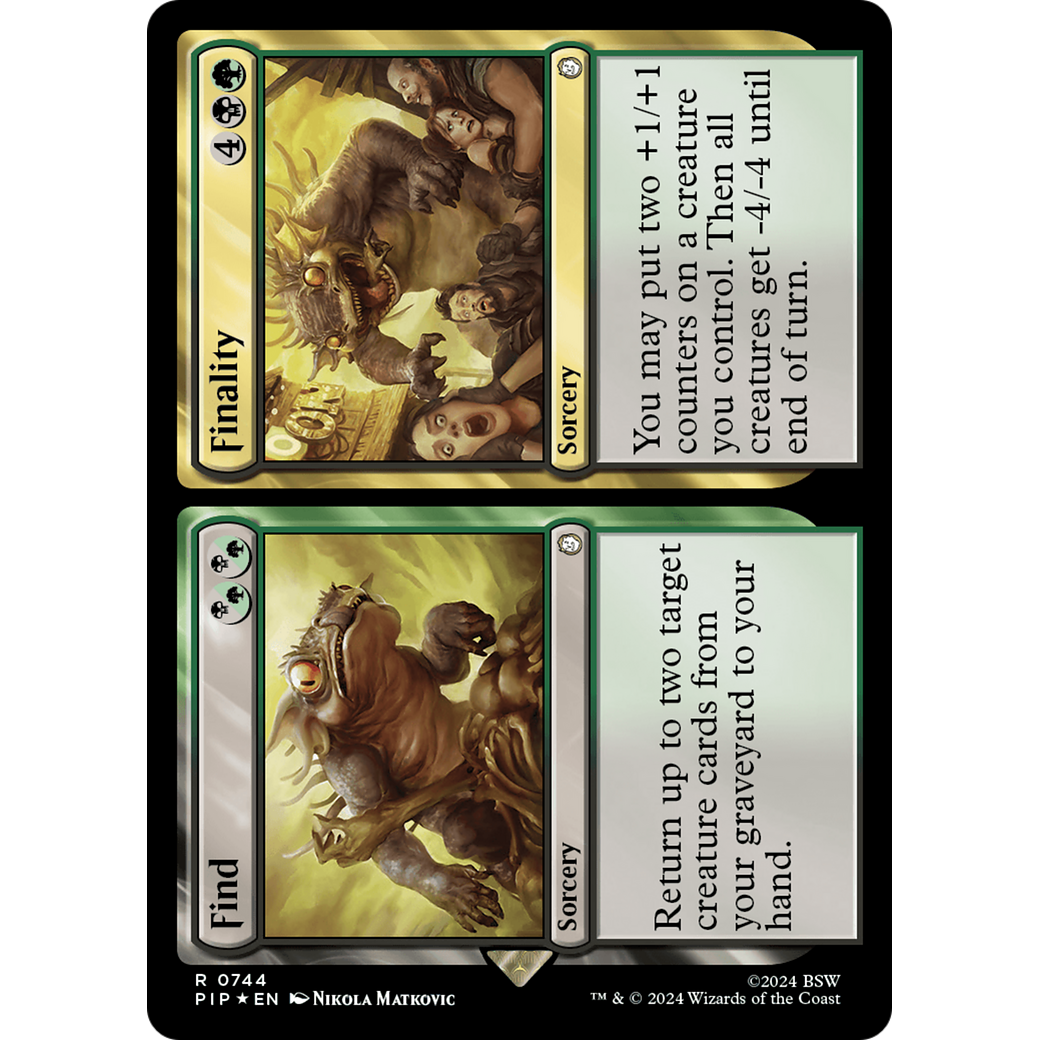 Find // Finality (PIP-744) - Fallout Foil