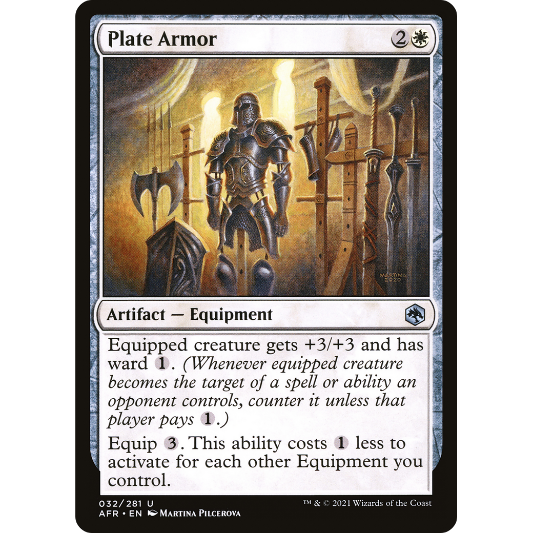 Plate Armor (AFR-032) - Adventures in the Forgotten Realms