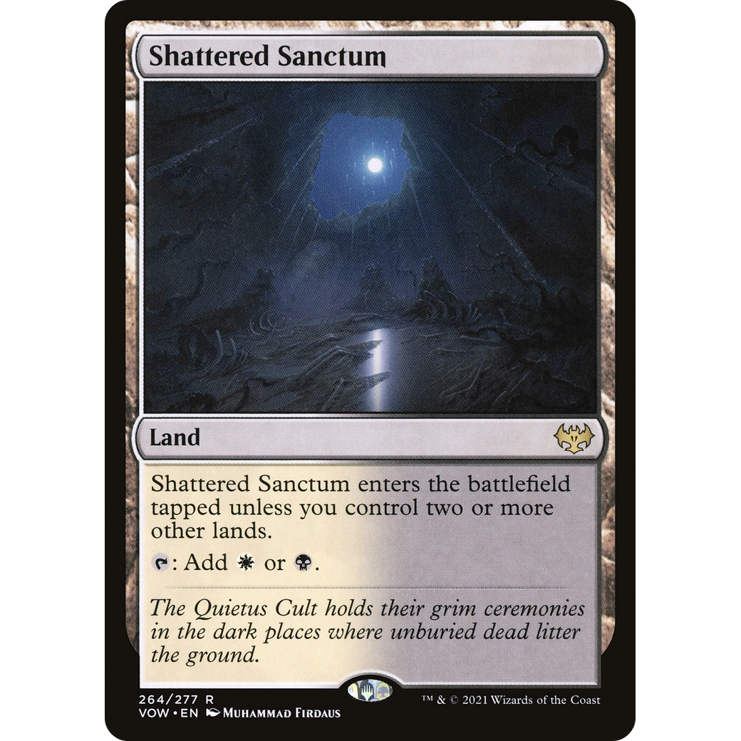 Shattered Sanctum (VOW-264) - Innistrad: Crimson Vow