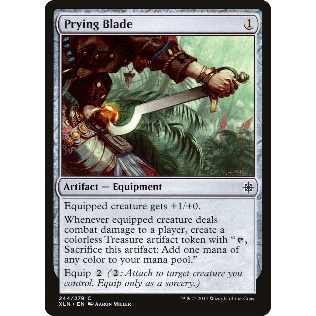 Prying Blade (XLN-244) - Ixalan Foil
