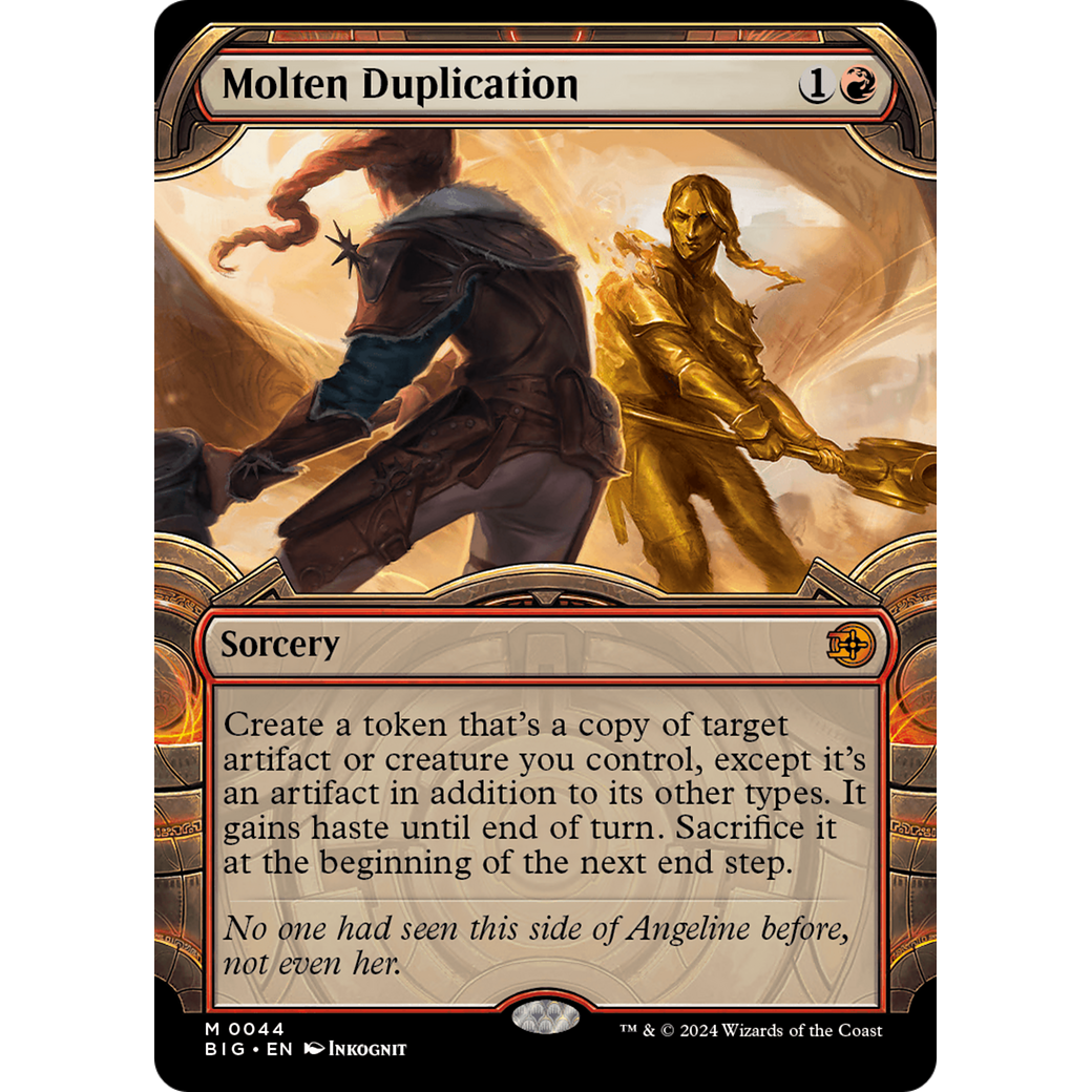 Molten Duplication (Showcase) (BIG-044) - The Big Score: (Showcase)