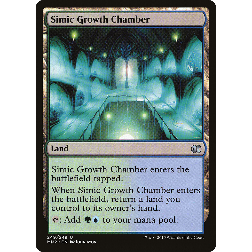 Simic Growth Chamber (MM2-249) - Modern Masters 2015 Foil