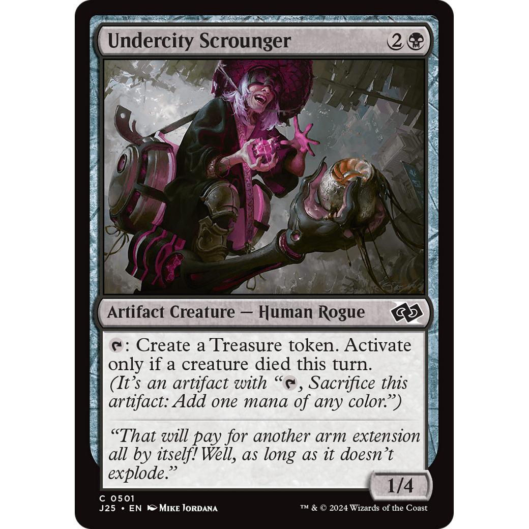 Undercity Scrounger (J25-501) - Foundations Jumpstart