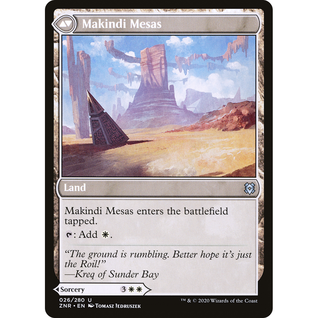 Makindi Stampede (ZNR-026) - Zendikar Rising Foil