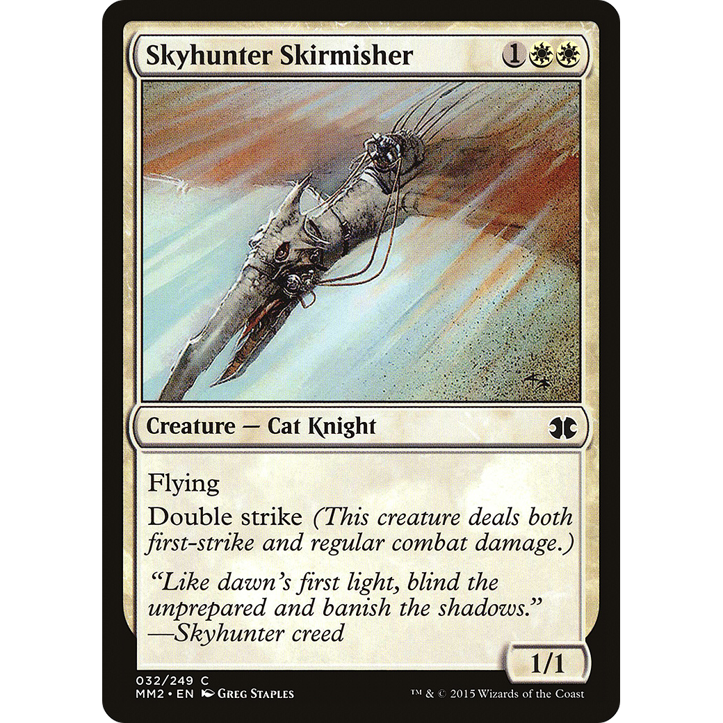 Skyhunter Skirmisher (MM2-032) - Modern Masters 2015 Foil