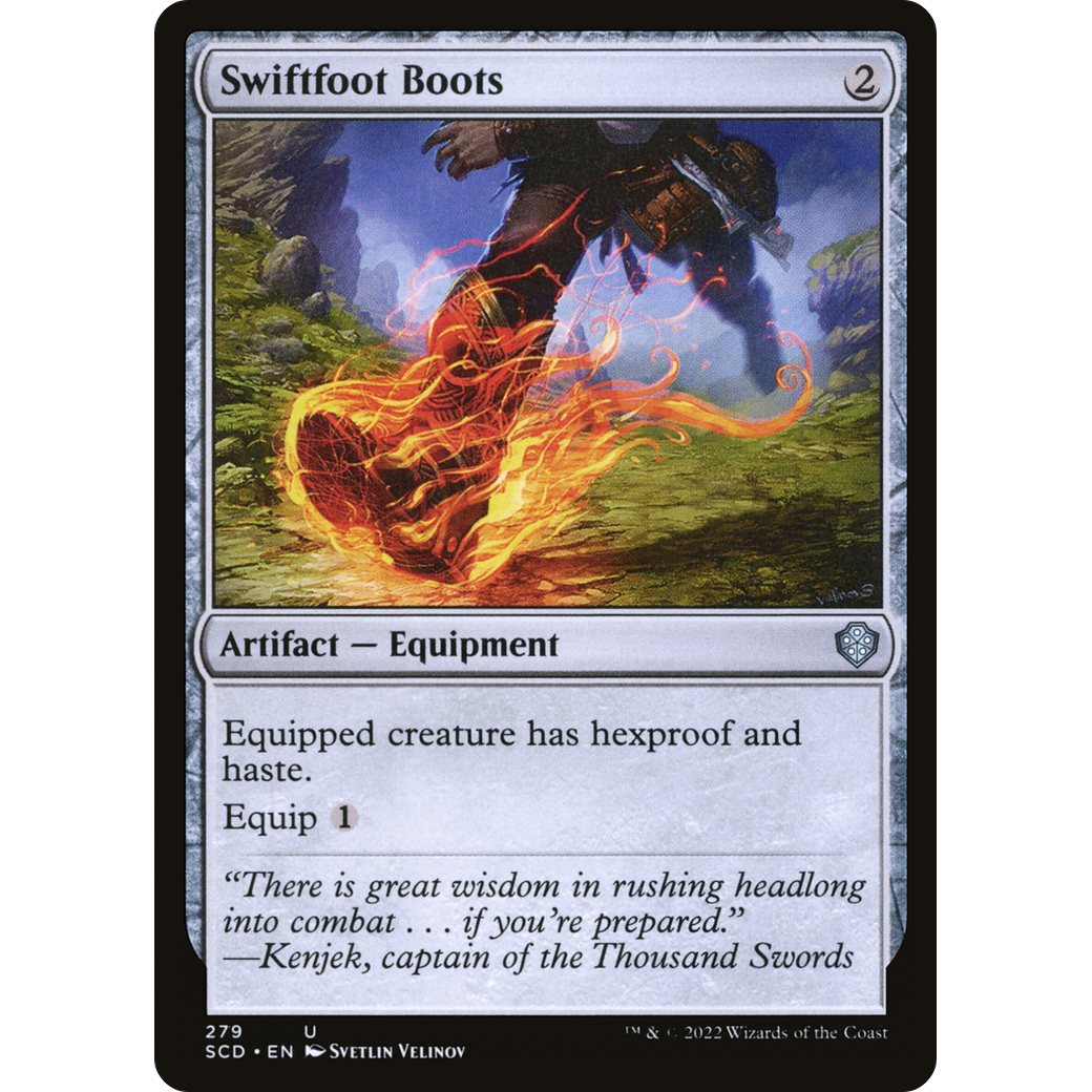 Swiftfoot Boots (SCD-279) - Starter Commander Decks
