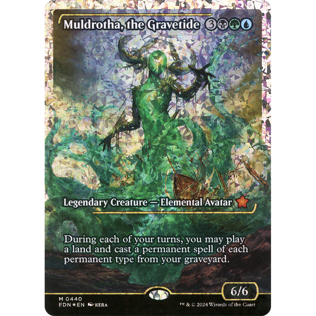 Muldrotha, the Gravetide (FDN-440) - Foundations: (Showcase) Foil