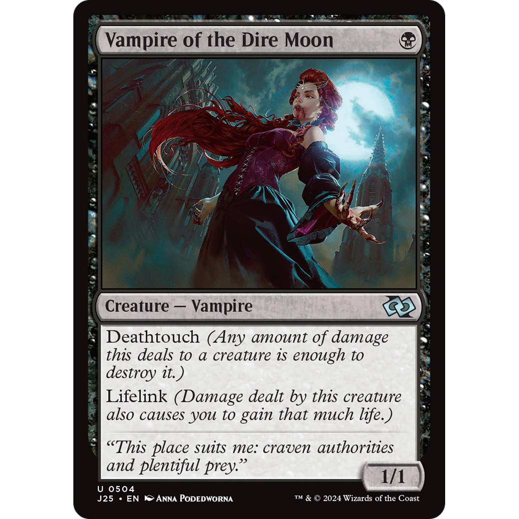 Vampire of the Dire Moon (J25-504) - Foundations Jumpstart