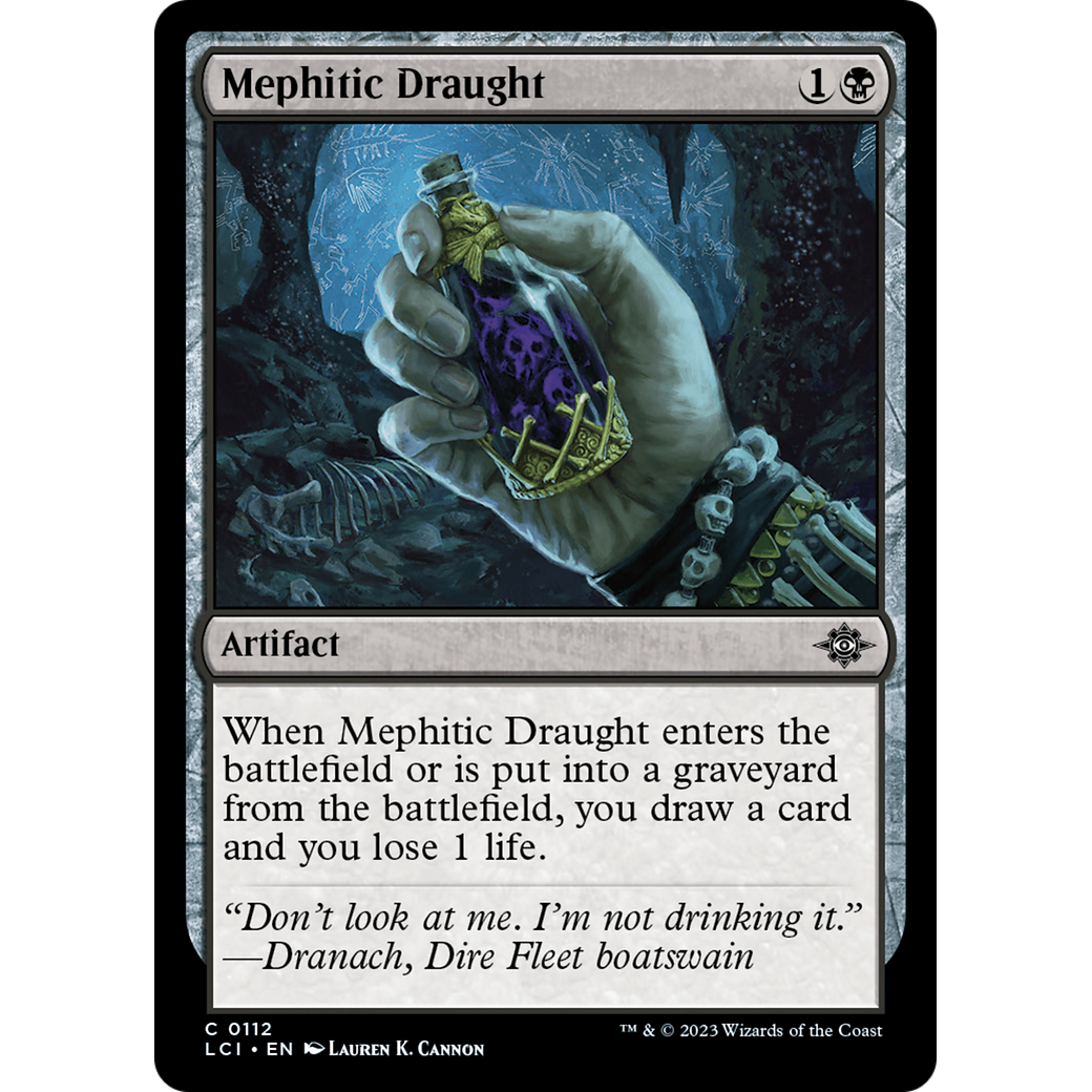Mephitic Draught (LCI-112) - The Lost Caverns of Ixalan Foil