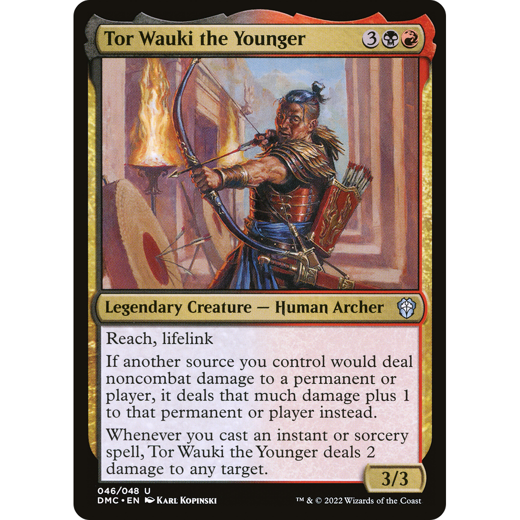 Tor Wauki the Younger (DMC-046) - Dominaria United Commander