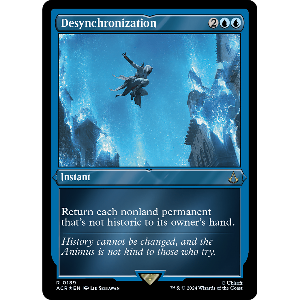 Desynchronization (ACR-189) - Assassin's Creed Etched Foil