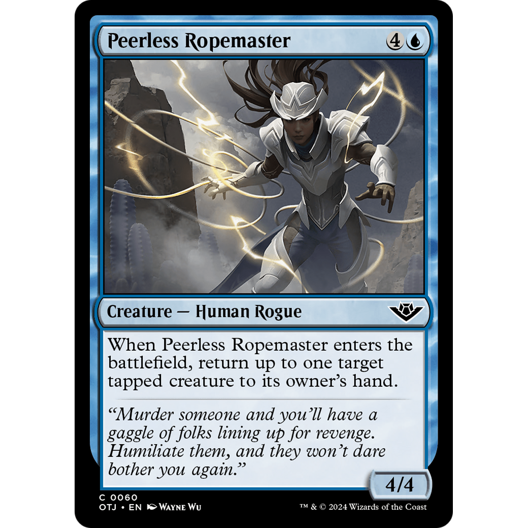 Peerless Ropemaster (OTJ-060) - Outlaws of Thunder Junction