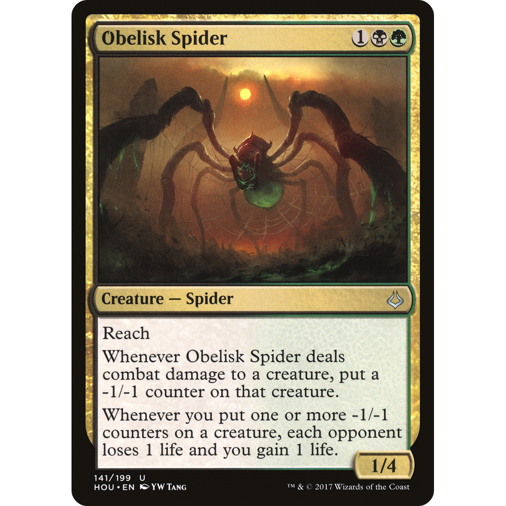 Obelisk Spider (HOU-141) - Hour of Devastation Foil