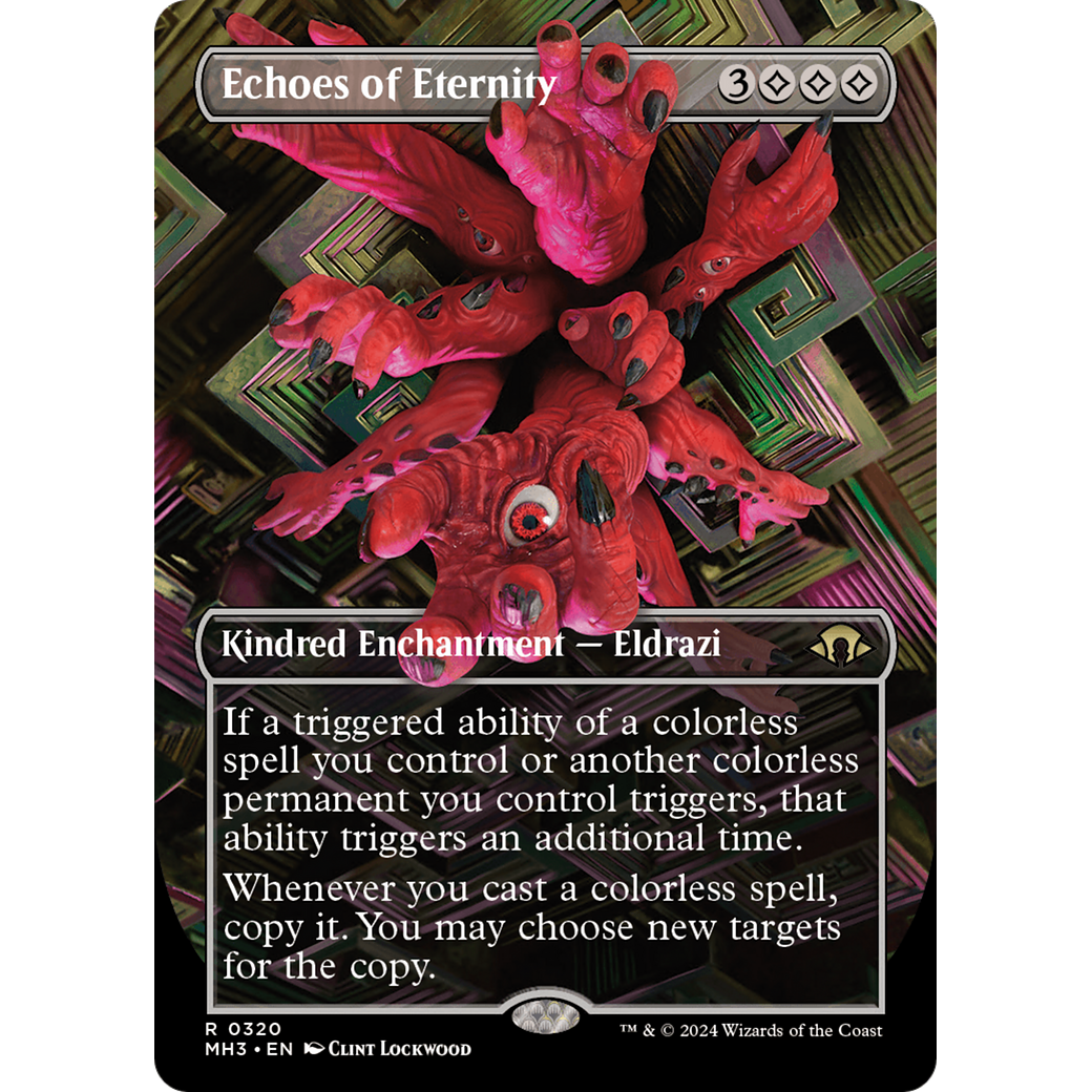 Echoes of Eternity (MH3-320) - Modern Horizons 3 (Borderless) Foil