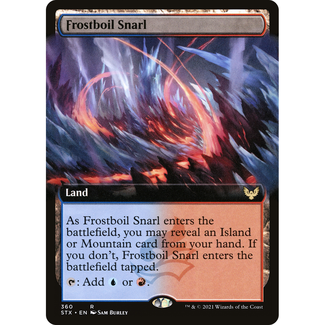Frostboil Snarl (Extended Art) (STX-360) - Strixhaven: School of Mages: (Extended Art)