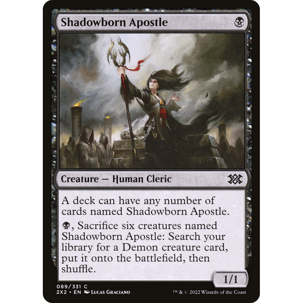 Shadowborn Apostle (2X2-089) - Double Masters 2022