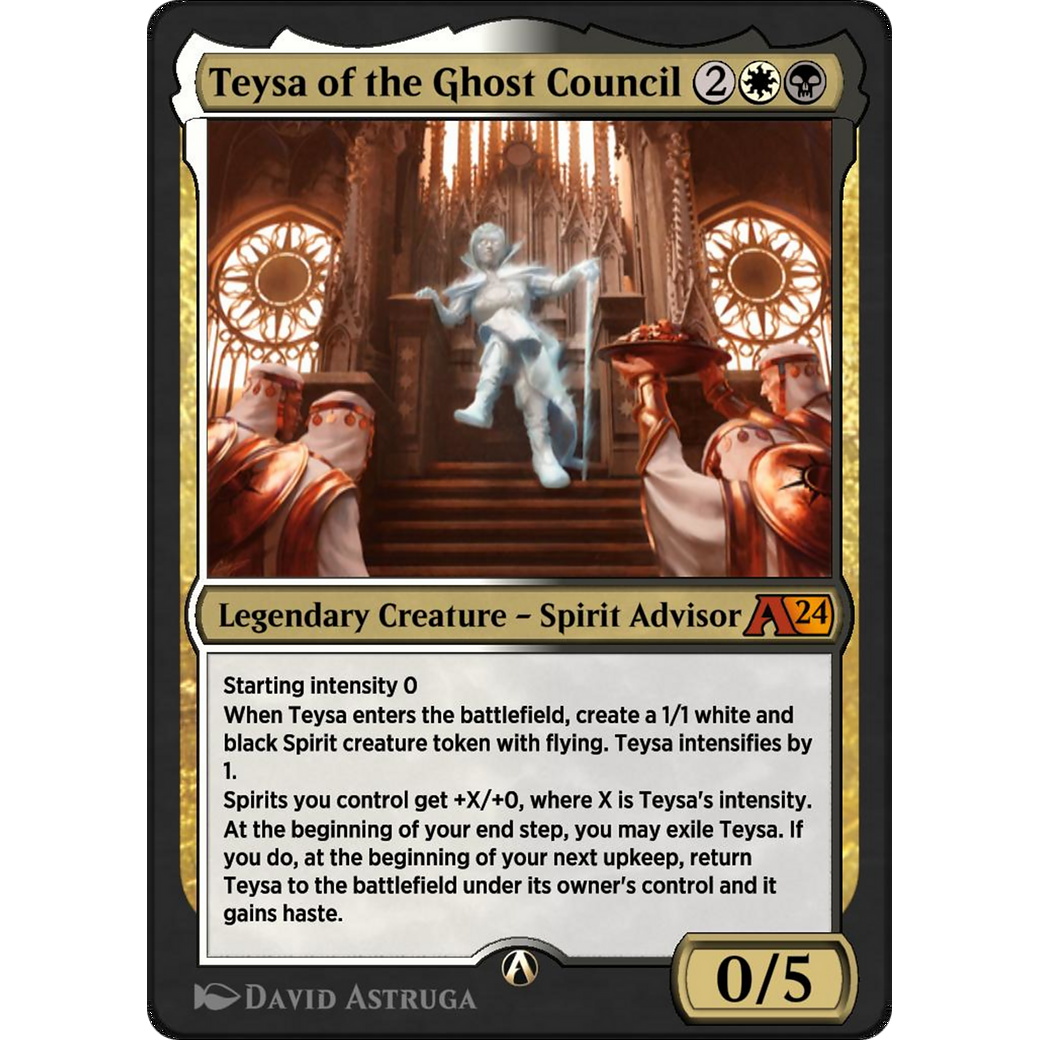 Teysa of the Ghost Council (YOTJ-026) - Alchemy: Outlaws of Thunder Junction