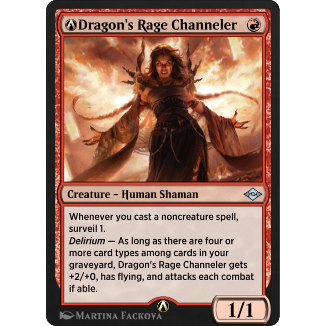 A-Dragon's Rage Channeler (MH2-A-121) - Modern Horizons 2