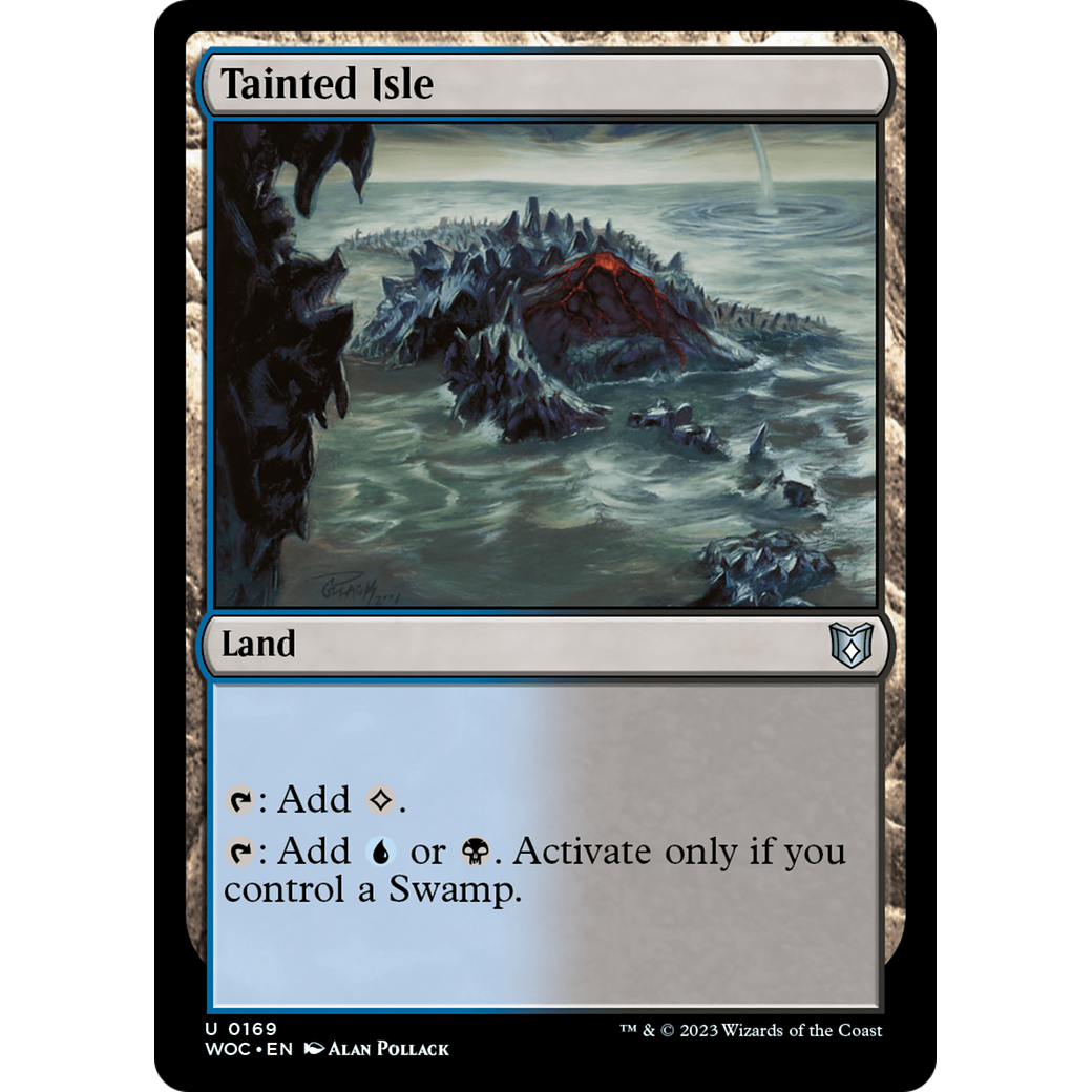 Tainted Isle (WOC-169) - Wilds of Eldraine Commander