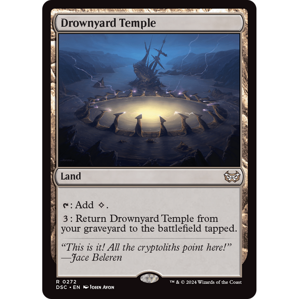 Drownyard Temple (DSC-272) - Duskmourn: House of Horror Commander