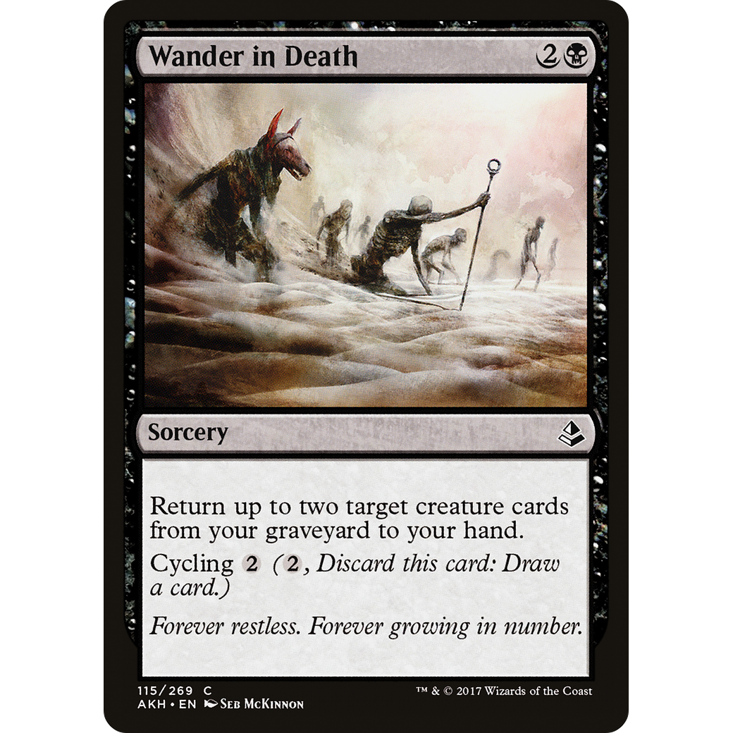 Wander in Death (AKH-115) - Amonkhet Foil