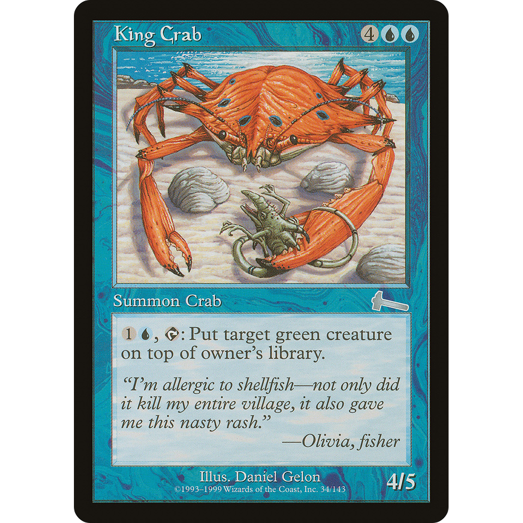 King Crab (ULG-034) - Urza's Legacy