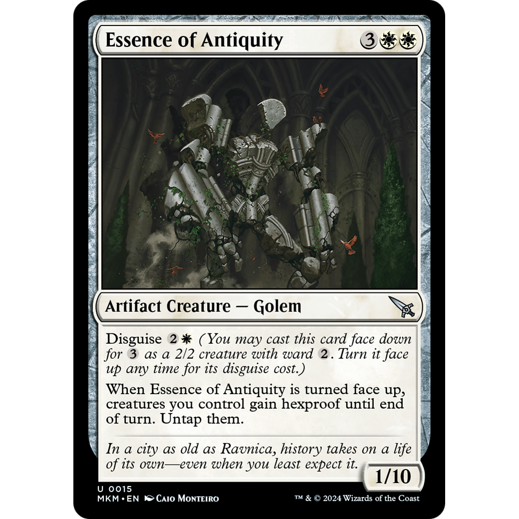Essence of Antiquity (MKM-015) - Murders at Karlov Manor Foil