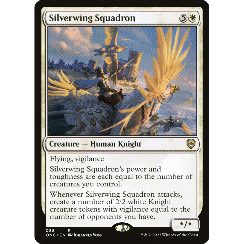 Silverwing Squadron (ONC-088) - Phyrexia: All Will Be One Commander