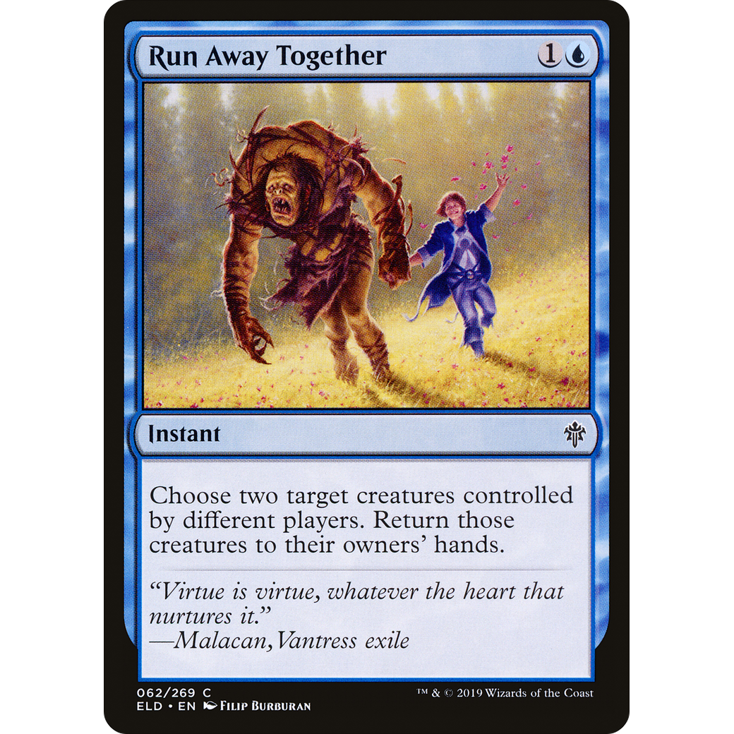 Run Away Together (ELD-062) - Throne of Eldraine