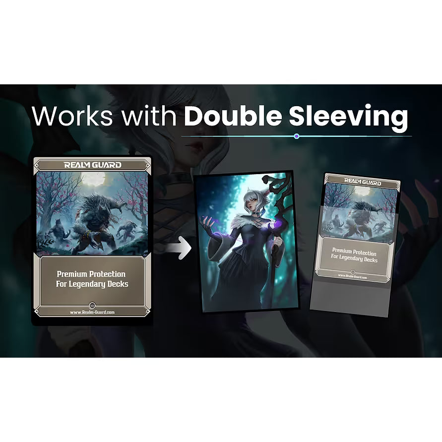 Realm Guard: Art Sleeves - Aetherial Sorceress