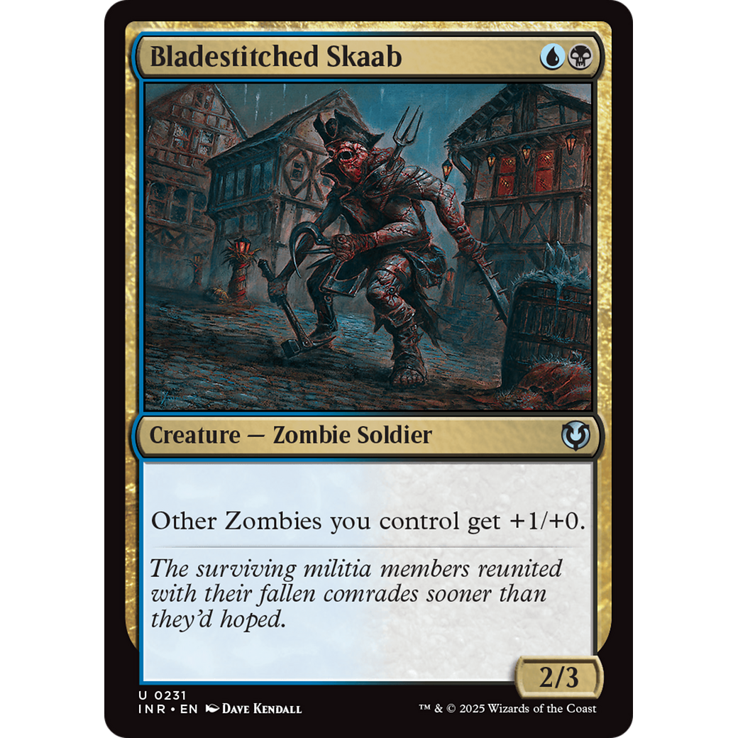 Bladestitched Skaab (INR-231) - Innistrad Remastered Foil