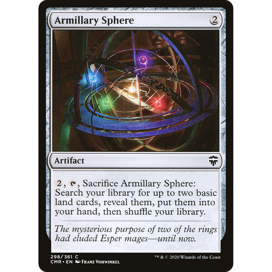 Armillary Sphere (CMR-298) - Commander Legends