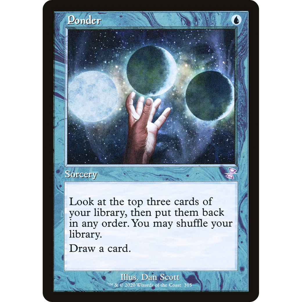 Ponder (TSR-315) - Time Spiral Remastered Foil