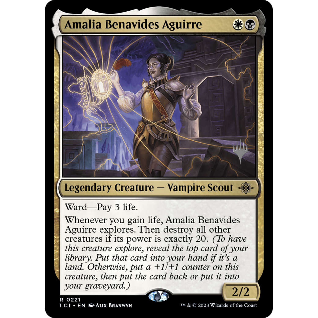 Amalia Benavides Aguirre (PPLCI-221P) - The Lost Caverns of Ixalan Promos Foil