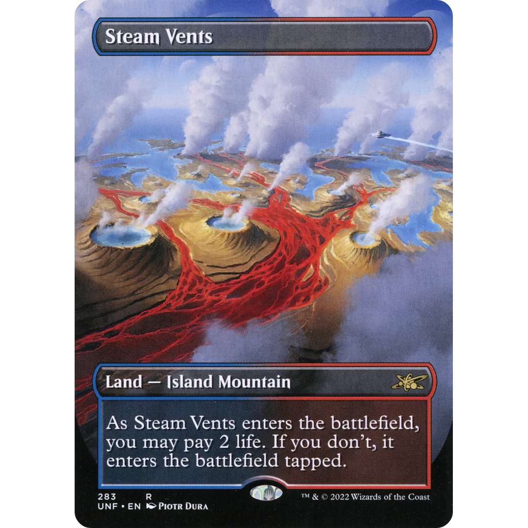 Steam Vents (Borderless) (UNF-283) - Unfinity (Borderless)