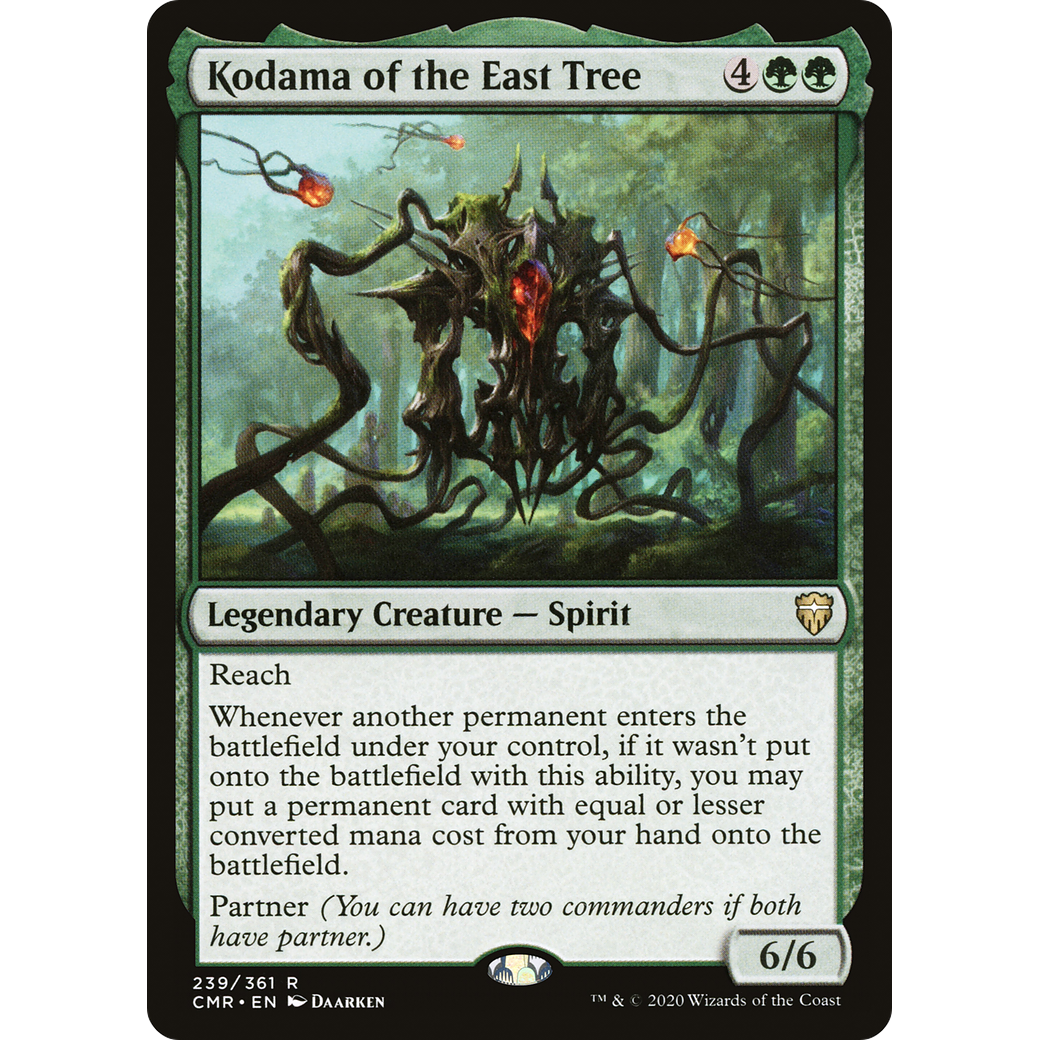 Kodama of the East Tree (CMR-239) - Commander Legends Foil