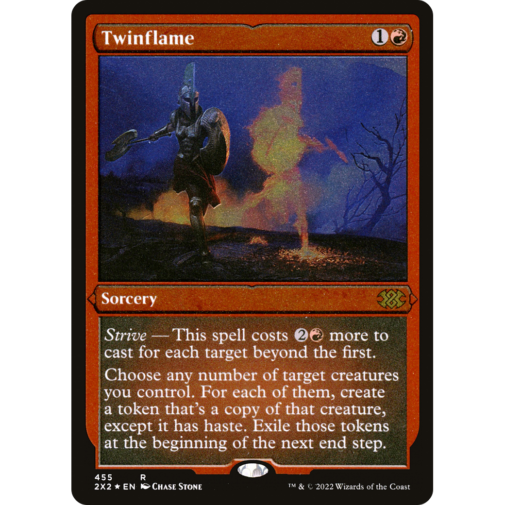 Twinflame (Foil Etched) (2X2-455) - Double Masters 2022 Foil