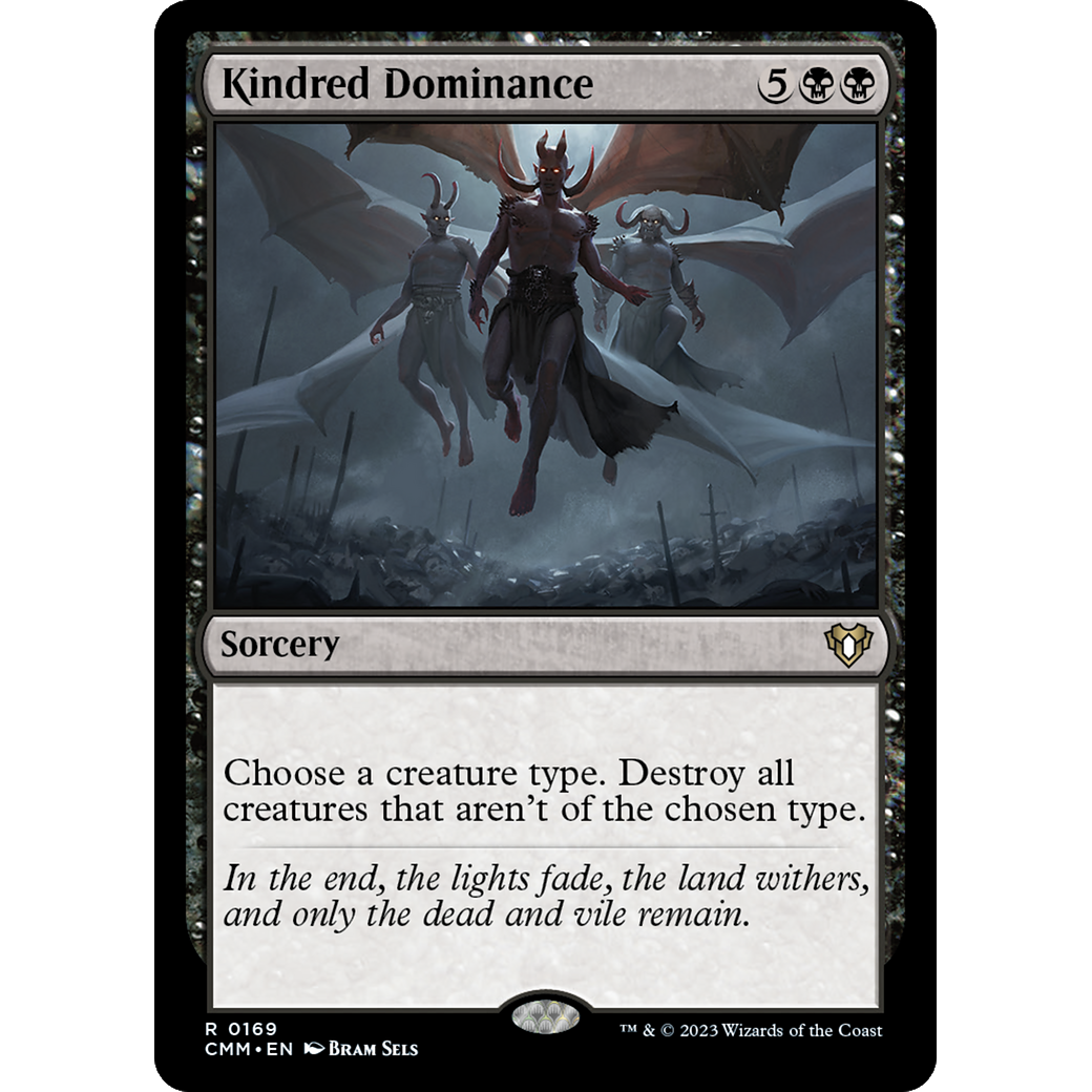 Kindred Dominance (CMM-169) - Commander Masters Foil