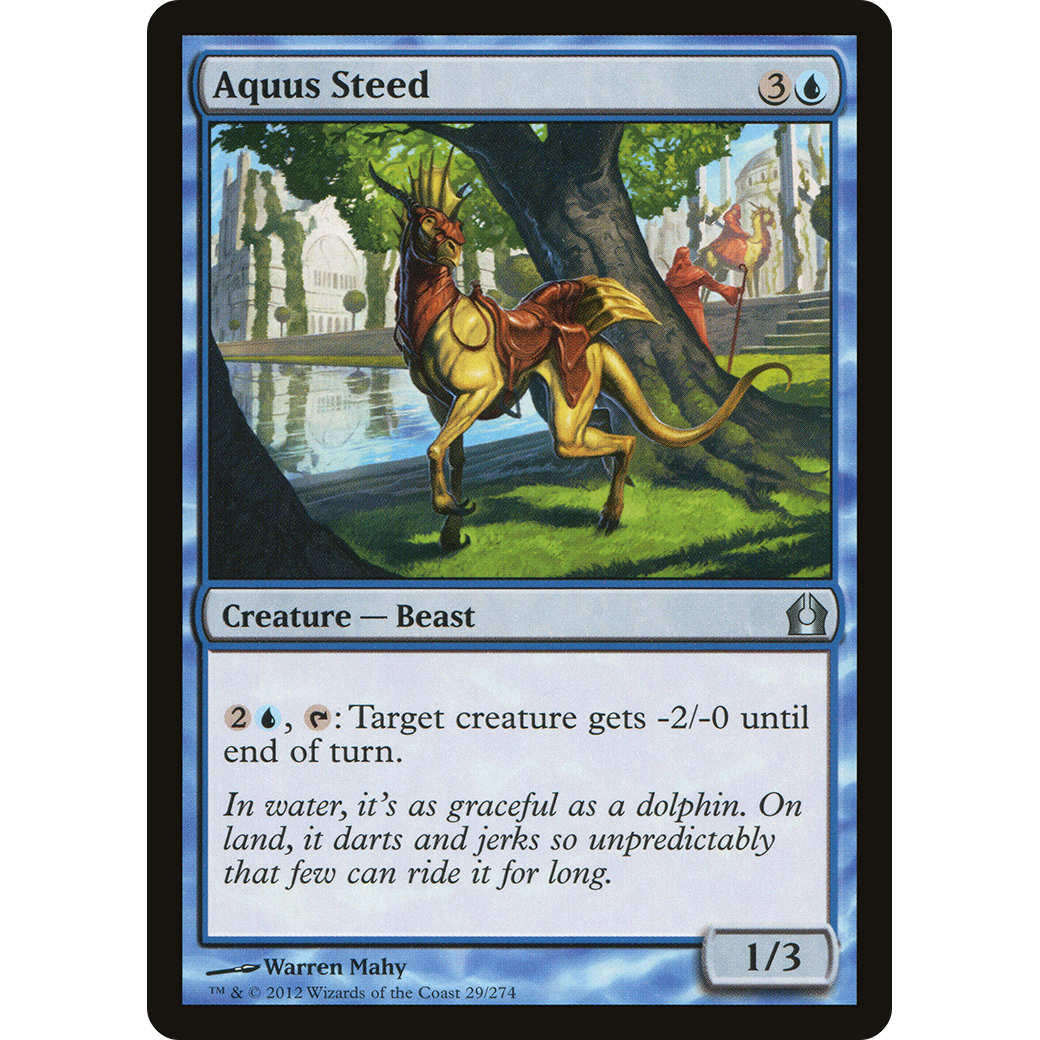 Aquus Steed (RTR-029) - Return to Ravnica Foil