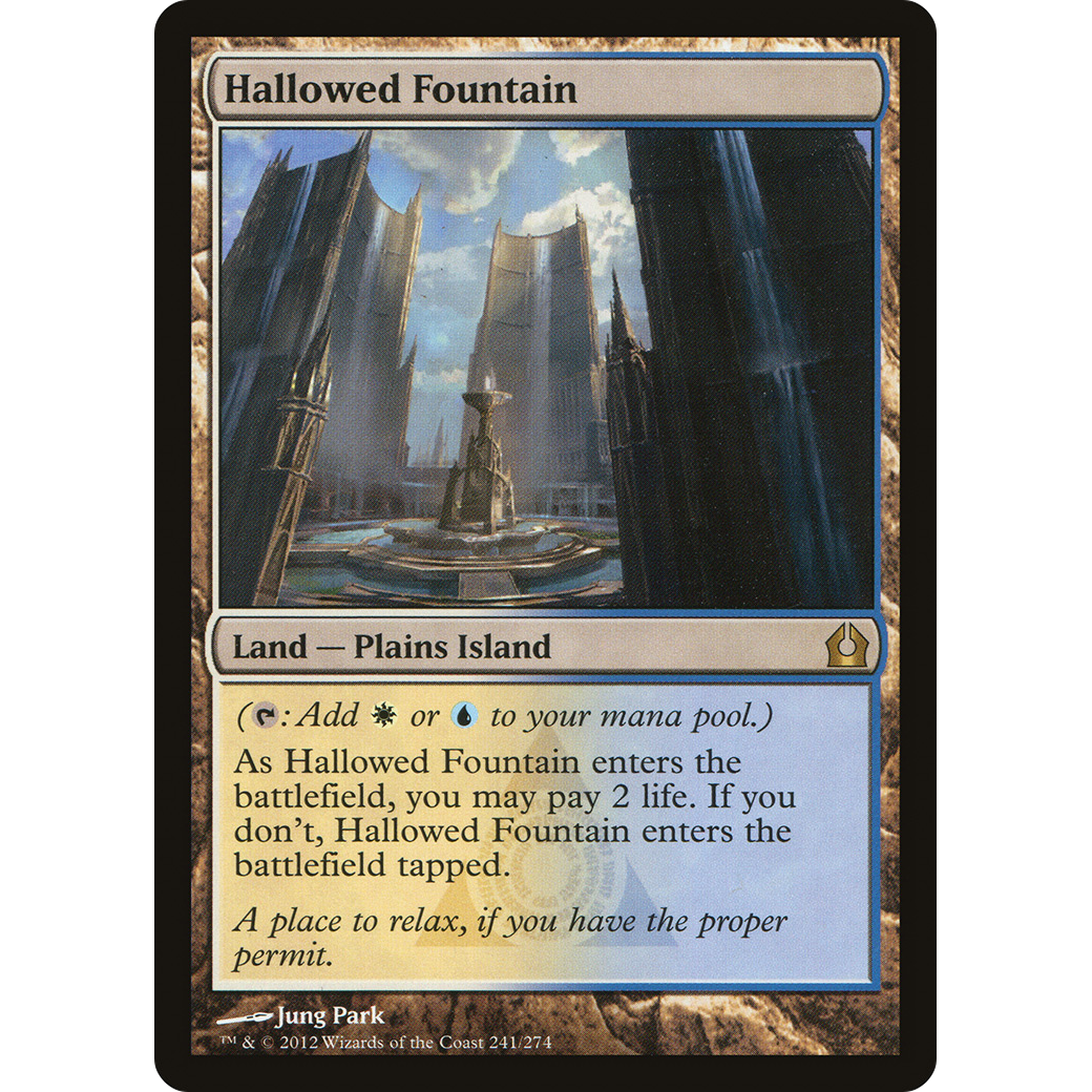 Hallowed Fountain (RTR-241) - Return to Ravnica