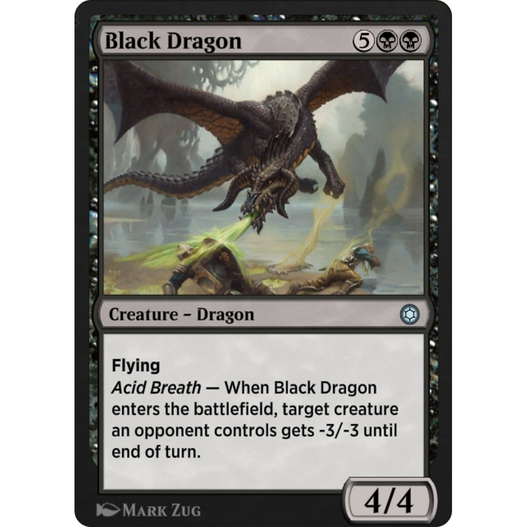 Black Dragon (HBG-144) - Alchemy Horizons: Baldur's Gate