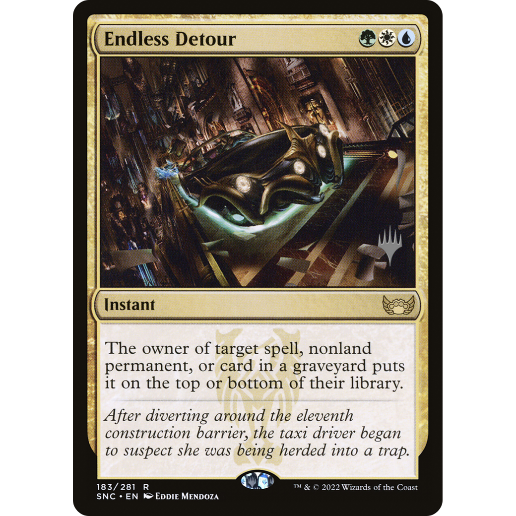 Endless Detour (PPSNC-183) - Streets of New Capenna Promos