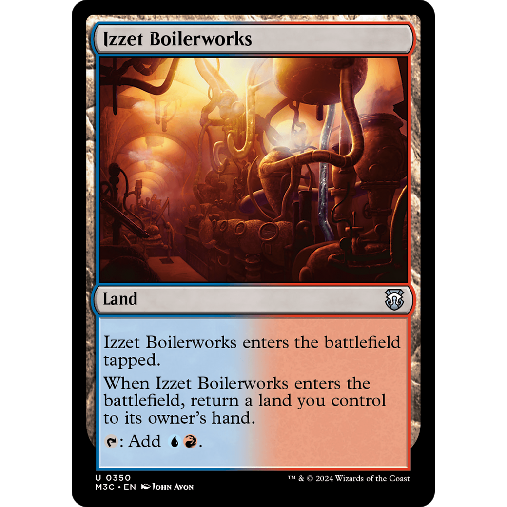 Izzet Boilerworks (M3C-350) - Modern Horizons 3 Commander Foil
