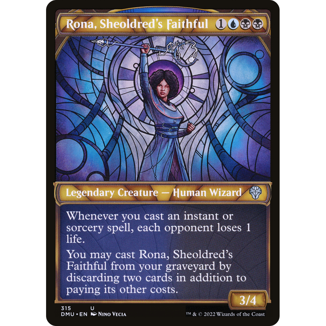 Rona, Sheoldred's Faithful (Showcase) (DMU-315) - Dominaria United: (Showcase)