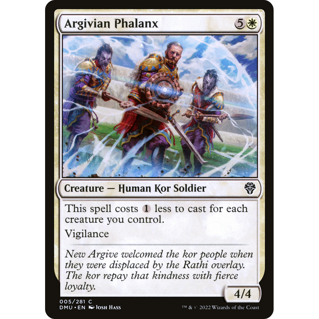 Argivian Phalanx (DMU-005) - Dominaria United