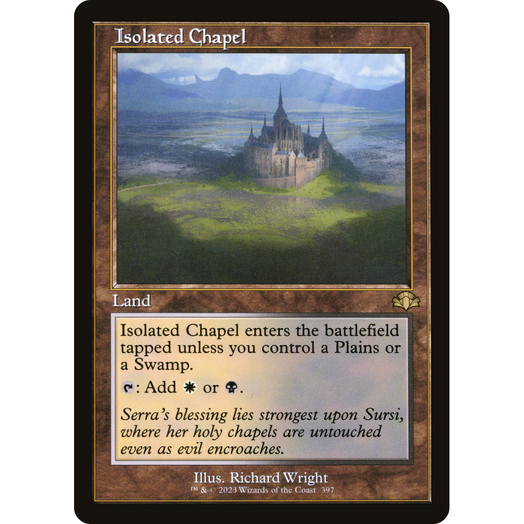Isolated Chapel (Retro Frame) (DMR-397) - Dominaria Remastered