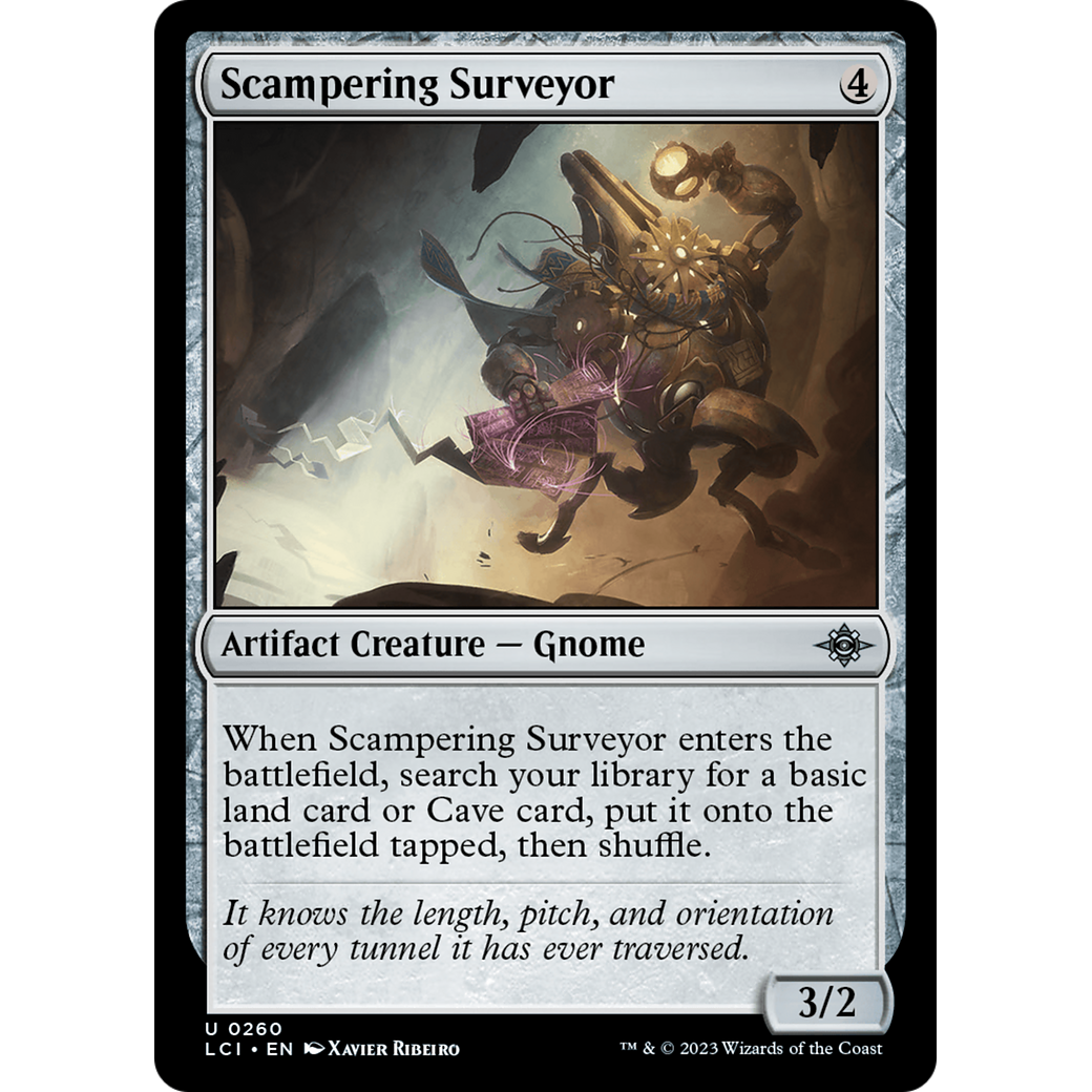 Scampering Surveyor (LCI-260) - The Lost Caverns of Ixalan