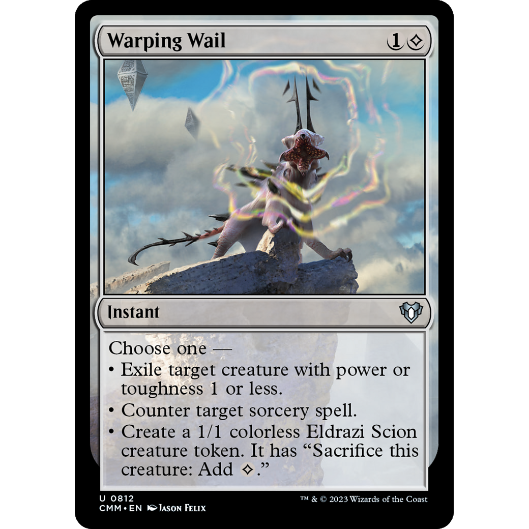 Warping Wail (CMM-812) - Commander Masters